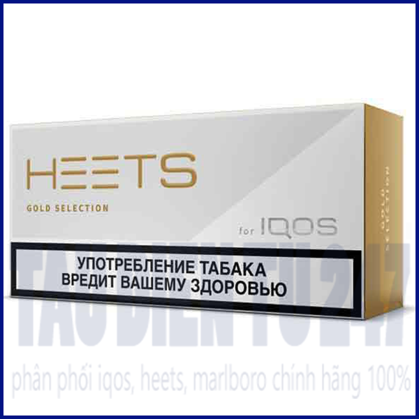 Thuốc IQOS Heets Gold Selection Nga - vị mộc nicotine