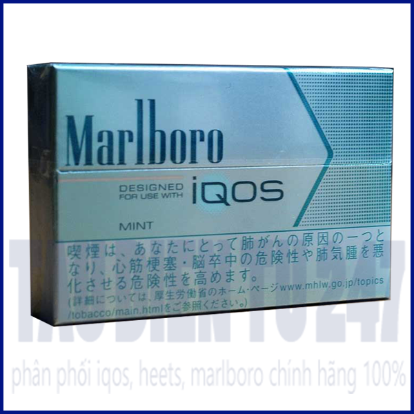 Thuốc IQOS Marlboro Mint - Vị Bạc Hà Nhẹ
