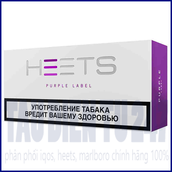 Thuốc IQOS Heets purple Nga – vị nho bạc hà