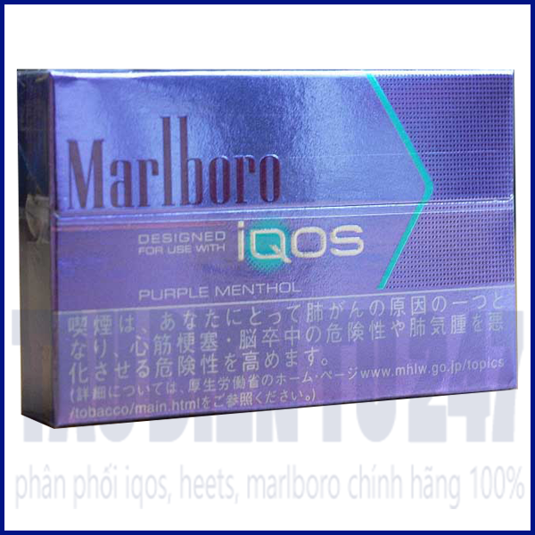 Thuốc IQOS Marlboro Purple Menthol - Vị Nho Bạc Hà